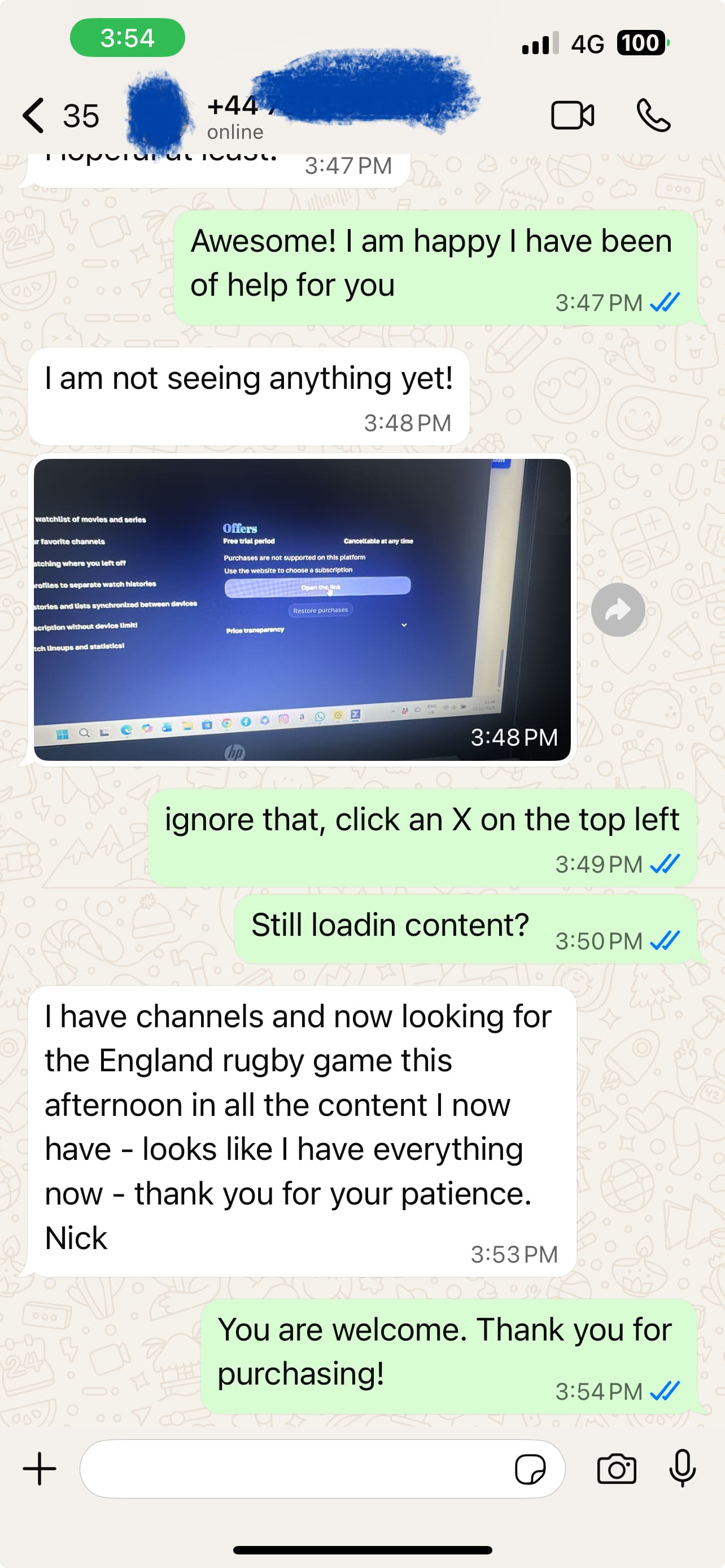 Customer testimonial 24